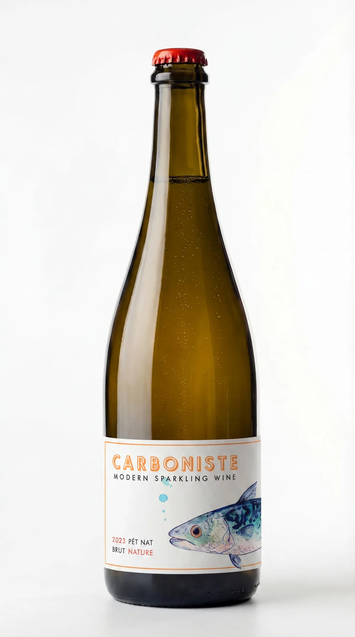 Mackerel — Pét Nat Pinot Grigio - bottle